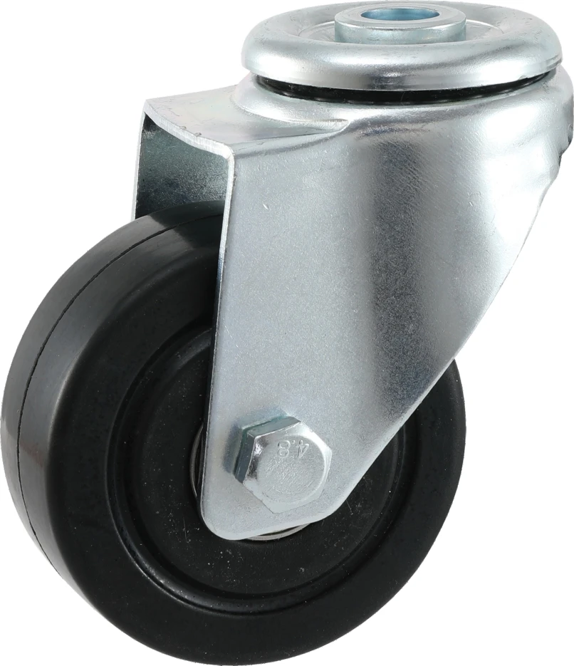 Medium-Duty Anti-Static Rubber Casters