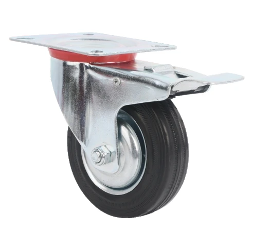 Industrial Rubber Casters
