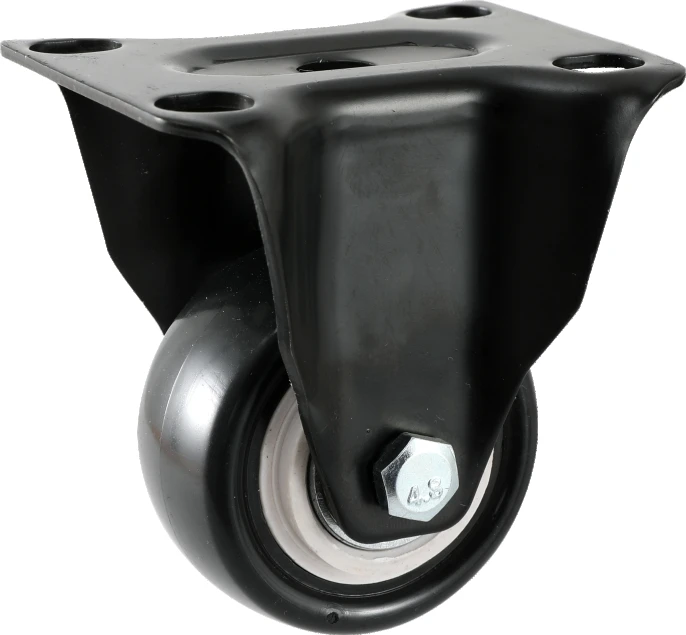 Light-Duty Golden Diamond PVC Casters