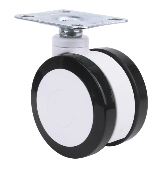 Medical Twin-Wheel PU Casters
