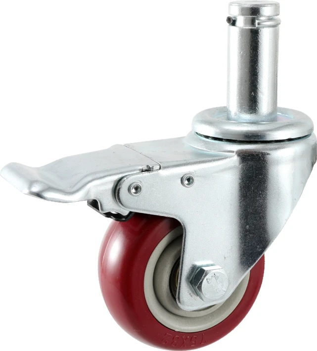 Medium-Duty PVC Casters